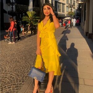 CHANEL “BoyBag” in deep blue